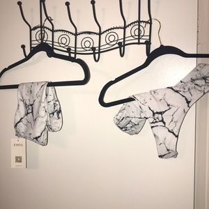 Two piece bathing suit